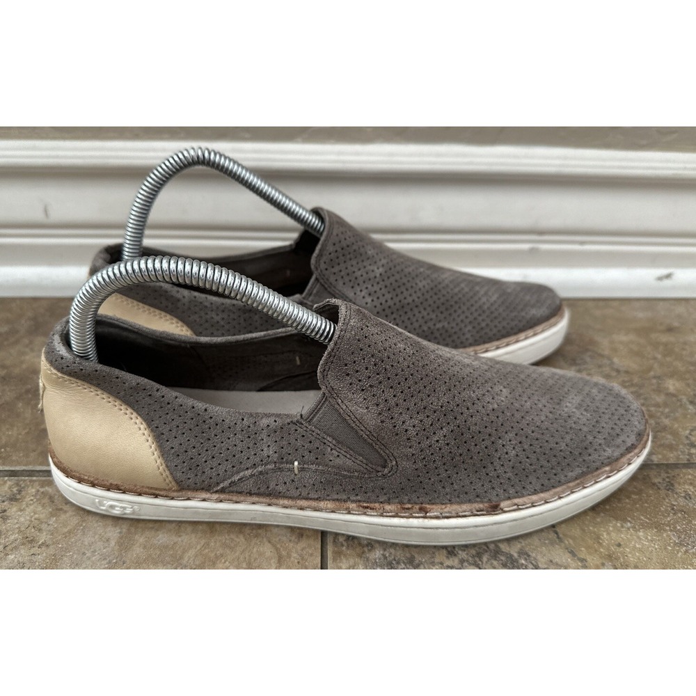 Ugg Sneakers Women's Pick Perforated Suede Slip On Shoes Comfort Casual Sz 9